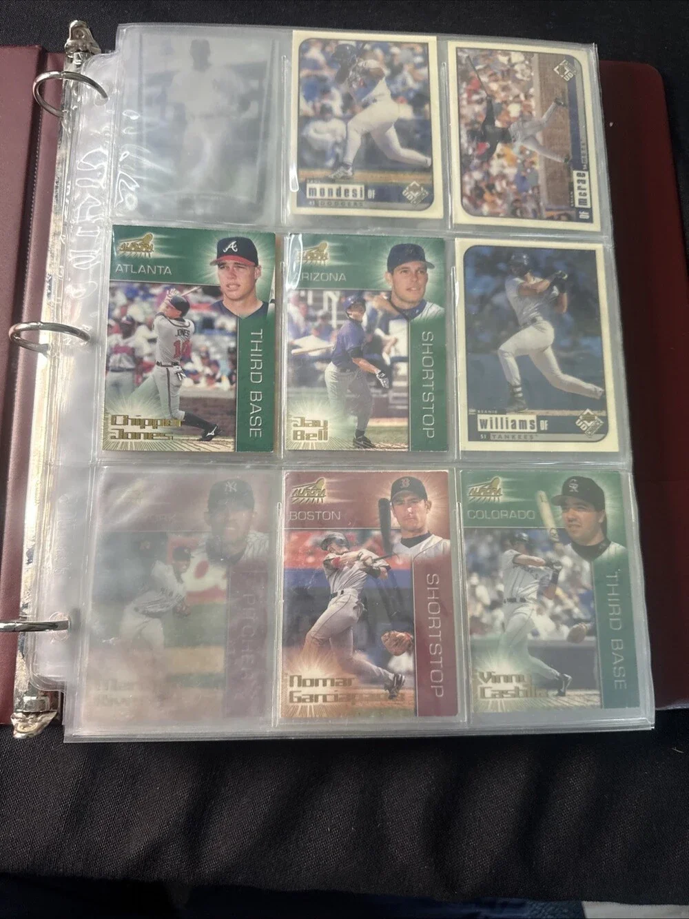 Baseball Card Lot Mint In Binder Since Early 2000s 100 Card Lot Hall Of Famers